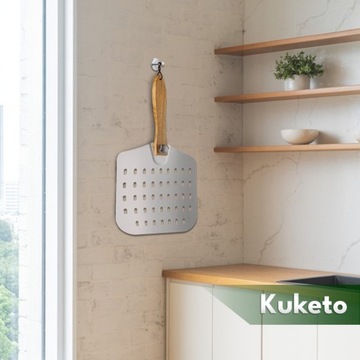 Складная пицца лопата складывающаяся стальная сталь Taby Inox Professional