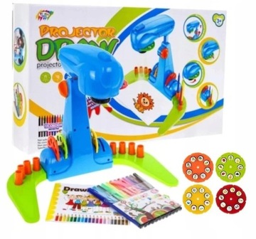 Проектор Проектор для обучения рисованию со слайдами, с подсветкой, регулируемый