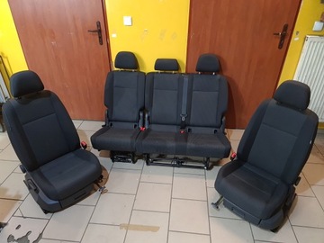 VW CADDY IV 15-19 FOTEL FOTELE WNĘTRZE 5-OSOBOWE