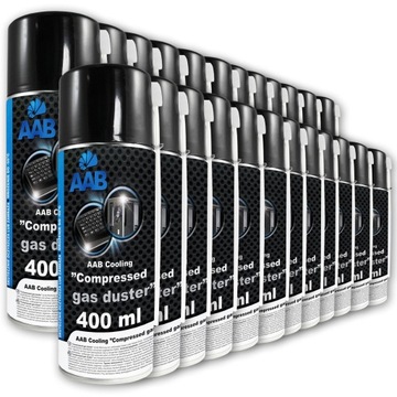 24x AAB COOLING SPRĘŻONE POWIETRZE 400ml+ 48xRURKA