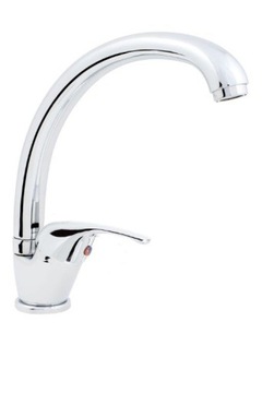 Hydroland Nano bateria zlewozmywakowa kuchenna ruchoma wylewka chrom