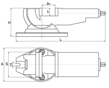 IMADŁO MASZYNOWE POCHYLNE KOŁYSKOWE 160 mm QHK160 SOLIDNE