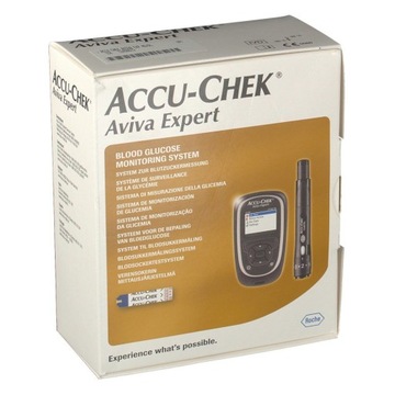 GLUKOMETR ACCU CHEK AVIVA EXPERT ZESTAW GLUKOZA
