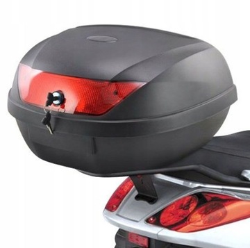 Duży kufer motocyklowy na 2 kaski 50L kufer centralny 2 kaski KIPPO