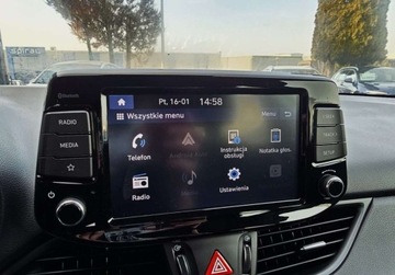 Hyundai i30 III 2023 Hyundai i30 1.5 Hybryda 160KM Smart FV23 Salon PL Serwis ASO Gwarancja Pro, zdjęcie 16