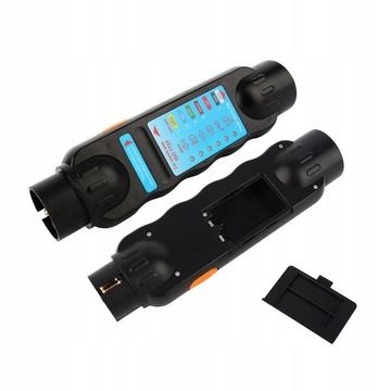 TESTER GNIAZDA WTYCZKI PRZYCZEPY HAKA 7 PIN 12V
