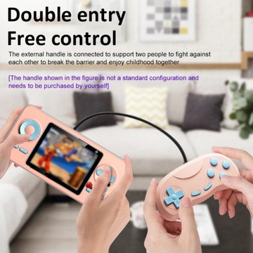 Игровая консоль, встроенная 520 игр, нескользящая текстура, длинная