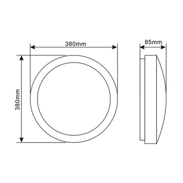 LAMPA SUFITOWA PLAFON PLAFONIERA AGNES 3xE27 LED