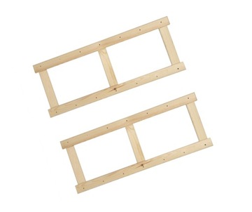 Bok 2szt do regału drewnianego LSR ramka 85,8 cm N