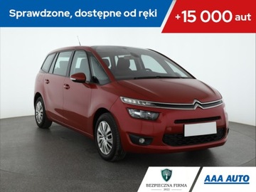 Citroen Grand C4 Picasso II Grand Picasso 1.6 16v VTi 120KM 2014 Citroen C4 Grand Picasso 1.6 VTi, Salon Polska