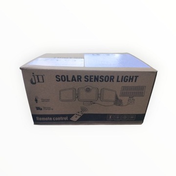 Lampa solarna z czujnikiem zmierzchu ruchu 171 LED