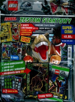 ZESTAW STARTOWY LEGO JURASSIC WORLD seria 3