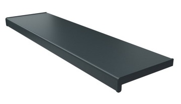 Parapet PCV komorowy kolor ANTRACYT szer. 25 cm