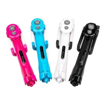 ШТАТИВ ДЛЯ СЕЛФИ-ПАЛКИ ШТАТИВ ПУЛЬТ ДИСТАНЦИОННОГО УПРАВЛЕНИЯ BLUETOOTH INSTAGRAM — РОЗОВЫЙ