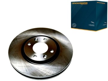 TARCZE HAMULCOWE 2SZT. PRZÓD CITROEN BERLINGO 00-