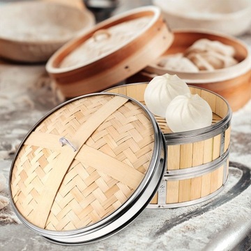 Пароварка для корзин с пельменями Long Bao