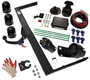 VERTICAL ODEPÍNACÍ ZAŘÍZENÍ(HÁK) THULE+MODUL SEAT ALTEA XL 5P 2006-15 TÁŽNÝ +7PIN