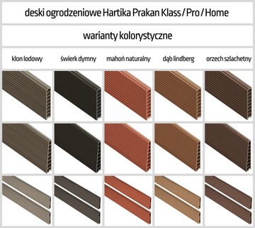 Композитный забор HARTIKA, пролет забора из ПВХ