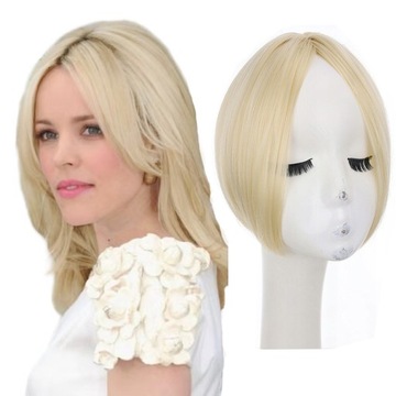 Tupet Topper Pół Peruka Clip Jak NATURALNE,BlondA