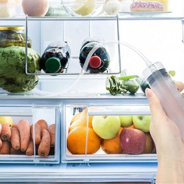 НАБОР ДЛЯ ЧИСТКИ ХОЛОДИЛЬНИКА СЛИВНОЙ ШПРИЦ БОЛЬШОЙ ШПРИЦ + БЕСПЛАТНЫЕ ПОДАРКИ