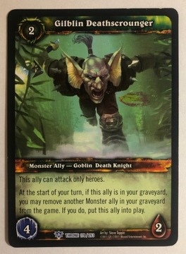 World of Warcraft TCG Gilblin Deathscrounger