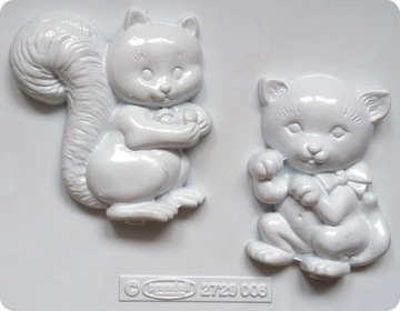 ФОРМА CAT SquiRREL ДЛЯ ГИПСОВЫХ ОТЛИЧКОВ