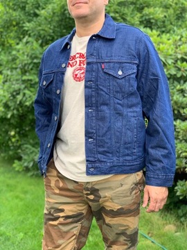 kurtka jeansowa Levi's Trucker z podpinką L katana