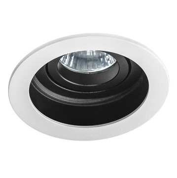 Lampa wpuszczana IBIZA biało czarna AZ1361 AZZARDO