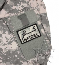 Naszywka INFIDEL - UCP - US ARMY