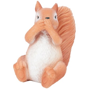 Wiewiórka figurka OGRODOWA ozdobna 8 cm