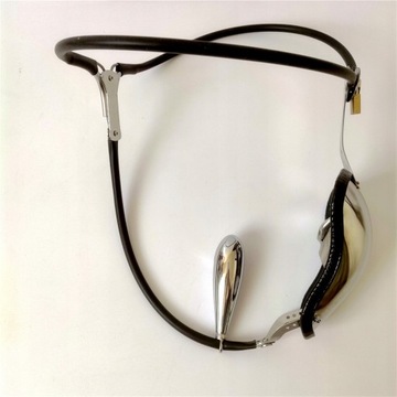 Stainless Steel Chastity Belt Invisible Cock