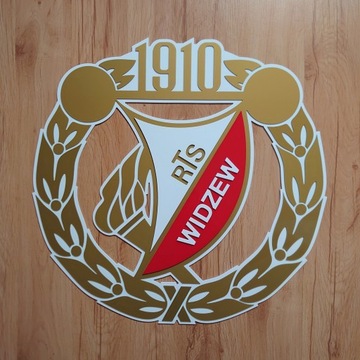 Настенная вывеска с гербом Видзев Лодзь, подарок на день рождения мужу, сыну, парню