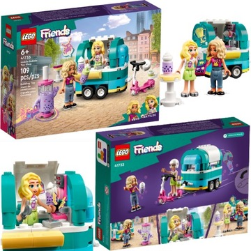 KLOCKI LEGO FRIENDS MOBILNY SKLEP Z BUBBLE TEA PREZENT DLA 6,7,8 LATKI