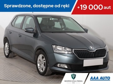 Skoda Fabia III Hatchback Facelifting 1.0 TSI 95KM 2019 Skoda Fabia 1.0 TSI, Salon Polska, VAT 23%, Klima