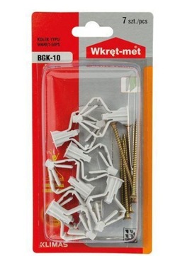 Kołki do płyt karton gips Wkręt-Met 3,5 x 60 mm 7 szt.