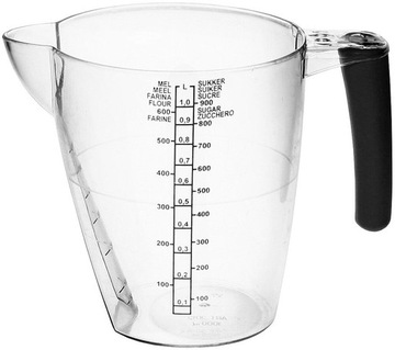 21390 PLAST TEAM POJEMNIK Z MIARKĄ DZBANEK 1,0L