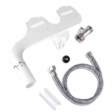 ОПОРА ДЛЯ УНИТАЗА БИДЕ С ДВОЙНОЙ САМООЧИЩАЮЩЕЙСЯ НАСАДКОЙ