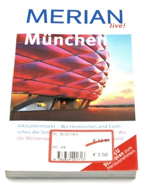 Munchen MERIAN live! przewodnik w j niemieckim