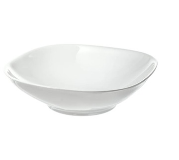 IKEA VARDERA Talerz głęboki biały 20x20 cm