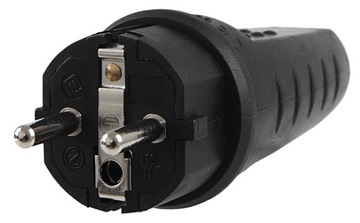 РЕЗИНОВАЯ ЗАГЛУШКА 16А 230В IP44 ГЕРМЕТИЧНАЯ AEI602227