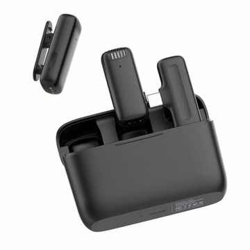 МИНИАТЮРНЫЕ БЕСПРОВОДНЫЕ МИКРОФОНЫ ULANZI J12 USB-C ДЛЯ Android-СМАРТФОНА