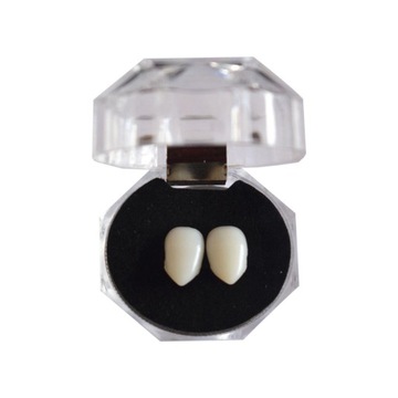 4 пары зубных протезов Zombie Fangs Fangs Prom White
