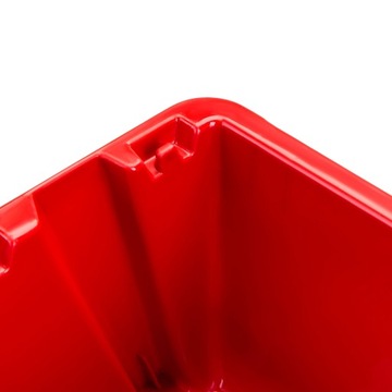 10 Pojemników magazynowych 77x92x60 mm warsztat