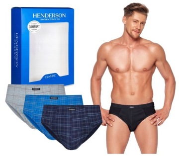 HENDERSON SLIPY MAJTKI MĘSKIE 1446-K558 BAWEŁNA XXL