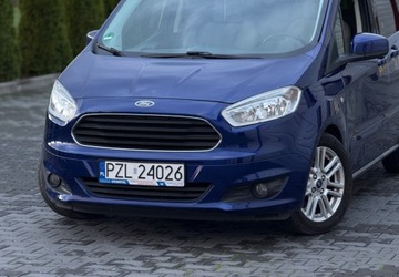 Ford Tourneo Courier I Mikrovan 1.0 EcoBoost 100KM 2016 Ford Tourneo Courier Ford Tourneo Courier Klims tylko 129ooo km Benzyna, zdjęcie 2
