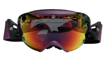 GOGLE CARRERA MIRAGE VIOLET GRAFFITI RED SPECTRA 15% PRZEPUSZCZALNOŚCI