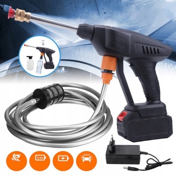 МОЩНАЯ МОЕЧНАЯ МАШИНА ДАВЛЕНИЯ 30 БАР + 2 АККУМУЛЯТОРА 2400 МАЧ