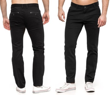 SPODNIE MĘSKIE CHINOSY VANKEL JEANS 048 -100cm/L32