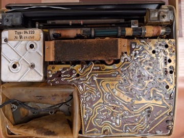 Przenośne tranzystorowe radio samochodowe Blaupunkt Derby 1950