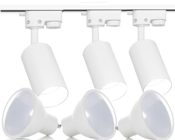 3X Lampa sufitowa szynowa wisząca LED styl loft
